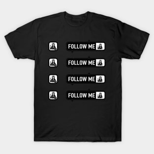 jesus follow request sticker set T-Shirt